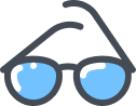 Icone de lunette pour la couverture dentaire